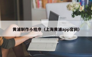 资兴黄浦制作小程序（上海黄浦app官网）