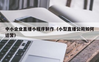 资兴中小企业直播小程序制作（小型直播公司如何运营）